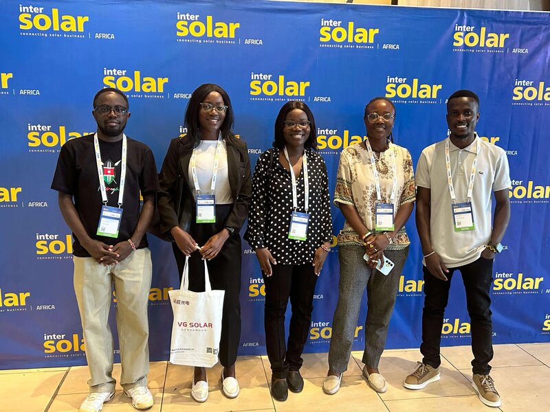 Uplift Her CBO representatives at renewable energy conference in Kenya